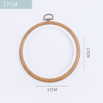 Vintage Round Embroidery Display Frame