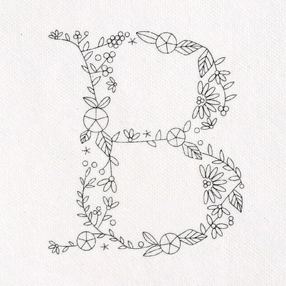 Large Alphabet Letter Stick and Stitch