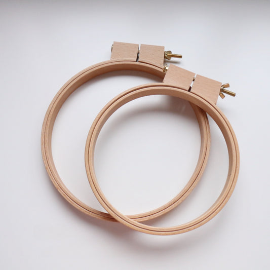 Premium Wood Embroidery Hoop