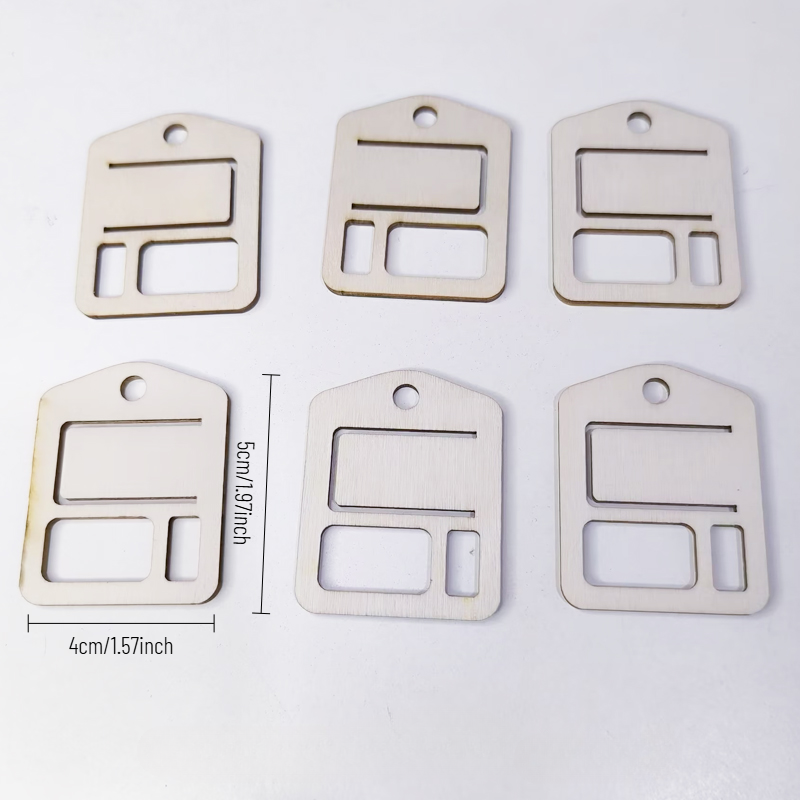 50Pcs Wood Floss Organizer Thread Drops