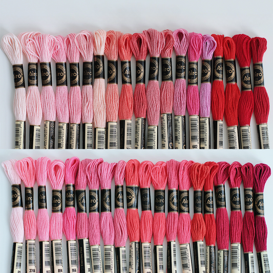 40-Color Embroidery Floss Set