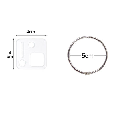 12-Piece Acrylic Thread Drops Floss Organizers
