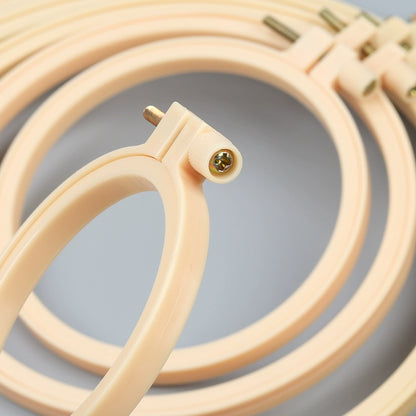 Round Plastic Embroidery Hoop
