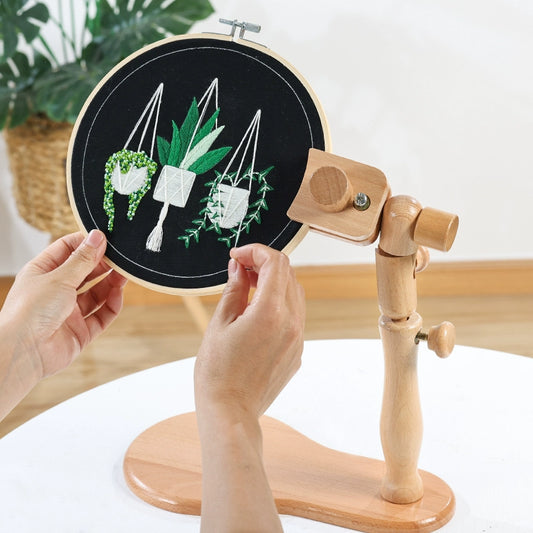 Wooden Embroidery Hoop Holder