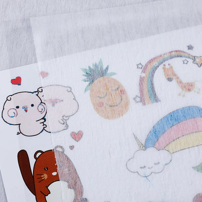 24pcs Embroidery Pattern Tracing Paper