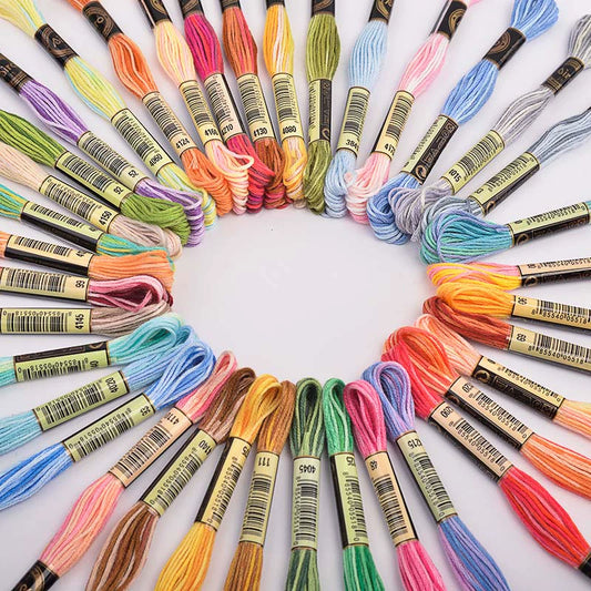 78-color Variegated Embroidery Floss Set