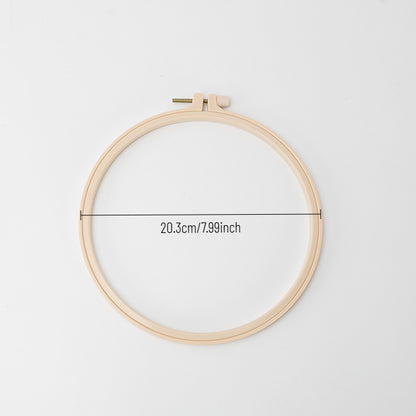 Round Plastic Embroidery Hoop