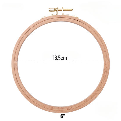 Beech Wood Embroidery Hoop