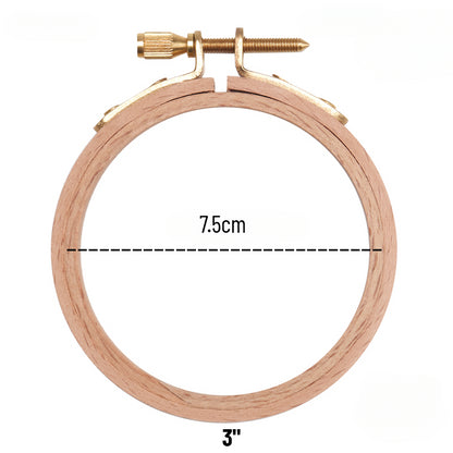 Beech Wood Embroidery Hoop