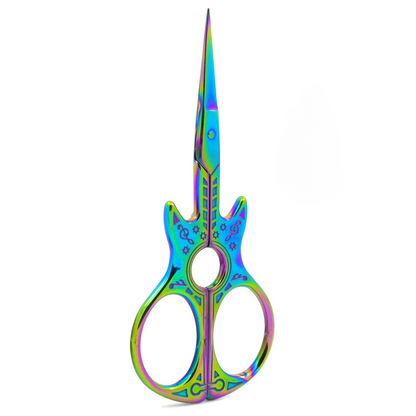 Guitar Shape Embroidery Scissors
