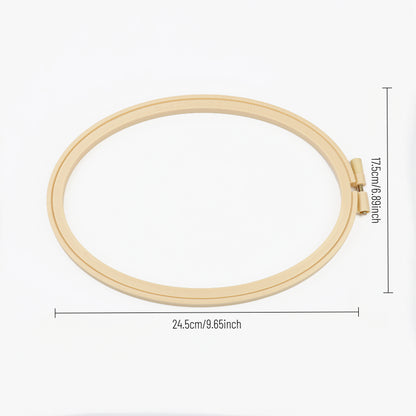 Oval Plastic Embroidery Hoop
