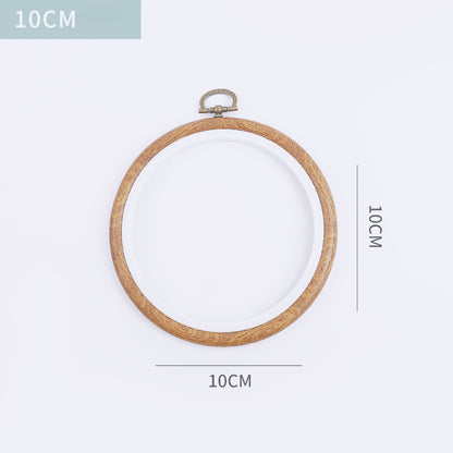 Vintage Round Embroidery Display Frame