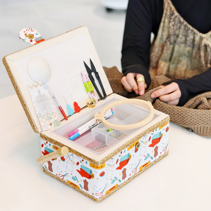 Embroidery Tools Basket for Beginners