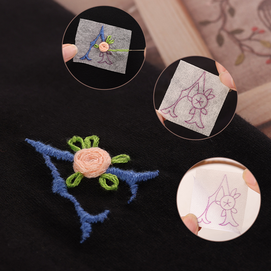 26 Small Stitch and Stick Alphabet Letters
