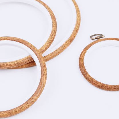 Vintage Round Embroidery Display Frame