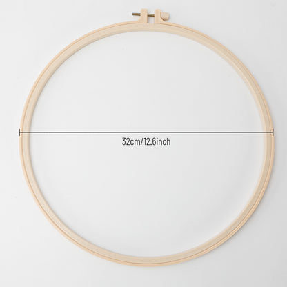 Round Plastic Embroidery Hoop