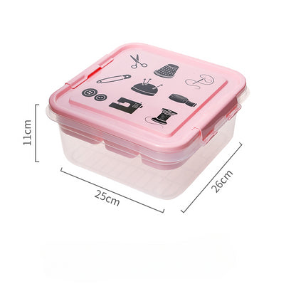 Double-Decker Embroidery Organizer Box