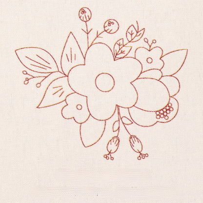 Patterned Embroidery Fabric Squares