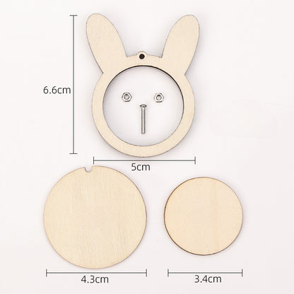 Miniature Wooden Embroidery Hoops
