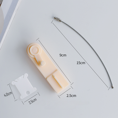 100pcs Floss Bobbins with Bobbin Winder