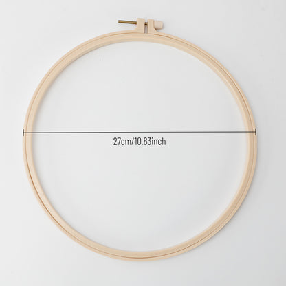 Round Plastic Embroidery Hoop