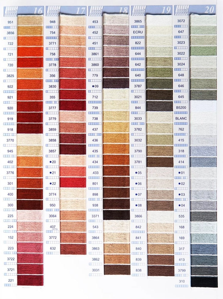 Custom Embroidery Thread Set