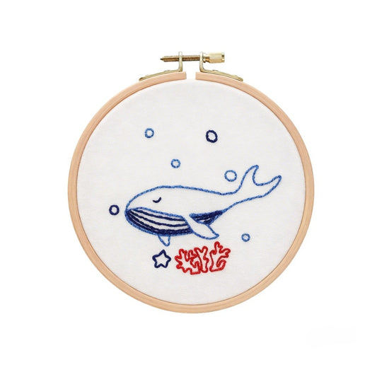 Whale Whisperer Kids Embroidery